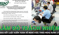 Làm rõ trách nhiệm sau kết luận kiểm toán về người nghỉ theo Nghị định 178