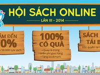 Hội sách online 2014 – Ngày hội mua sách lớn nhất năm