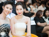 Thu Thảo, Ngọc Hân gợi cảm với váy cúp ngực