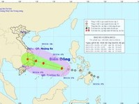 Áp thấp nhiệt đới mạnh lên thành bão số 4