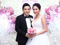 Quang cảnh tiệc cưới lãng mạn của Lam Trường