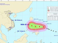 Siêu bão Hagupit &apos;đe doạ&apos; biển Đông có hướng di chuyển thế nào?
