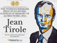 Nobel Kinh tế 2014 về tay trường phái kinh tế Pháp