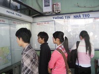 Lừa nhà trọ rục rịch “đón” tân sinh viên