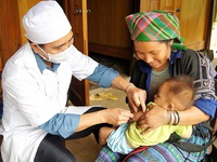 Hơn 9,5 triệu trẻ được tiêm vắc-xin sởi - Rubella đợt 1