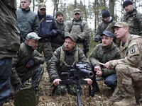 Lầu Năm góc bác cáo buộc binh sĩ Mỹ trong vùng chiến sự Ukraine
