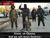 IS dọa chặt đầu Tổng thống Obama
