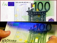 454.000 tờ euro giả bị tiêu hủy nửa đầu năm 2015