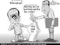 Vui cười: 'Bởi vì vắng mẹ'