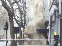 London: Cháy lớn dưới lòng đất, 2000 người sơ tán