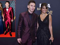 Bạn gái Messi khoe vòng một nóng bỏng