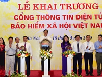 Thủ tướng Chính phủ khai trương Cổng thông tin BHXH Việt Nam