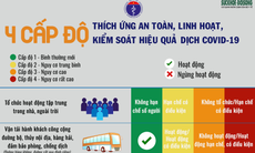 [Infographic] - 4 cấp độ 'thích ứng an toàn' với dịch COVID-19 