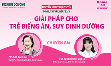 Truyền hình trực tuyến: Giải pháp cho trẻ biếng ăn, suy dinh dưỡng