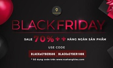 Đón siêu khuyến mãi 70%++ đồ hiệu chính hãng trên Vua Hàng Hiệu ngày Black Friday