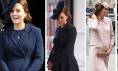 Quyến rũ hệt công nương Kate Middleton khi mang bầu