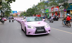 Roadshow giới thiệu sản phẩm thương hiệu Hemia phủ hồng tuyến phố thủ đô