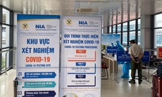 Sân bay Nội Bài dừng dịch vụ test nhanh COVID-19