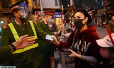 Hà Nội: Xử phạt nhiều bãi trông giữ xe tự phát trong đêm Noel