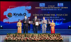 Krub.O được vinh danh Top 10 Thương hiệu Hàng đầu Việt Nam 2021