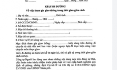 Cần biết: Người Hà Nội lưu thông trên địa bàn trong thời gian giãn cách phải có giấy đi đường theo quy định