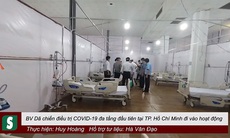 Bệnh viện Dã chiến điều trị COVID-19 đa tầng tại TP. Hồ Chí Minh đi vào hoạt động