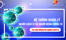 Dễ dàng tra cứu thông tin bệnh nhân COVID-19