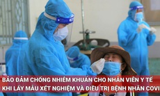 Chống nhiễm khuẩn khi lấy mẫu xét nghiệm và điều trị bệnh nhân COVID-19 cho nhân viên y tế 