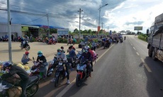 Chạy xe máy từ miền Nam về Tây Bắc, nhiều người dương tính với SARS-CoV-2