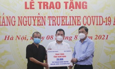 Trao tặng 100.000 kit test nhanh kháng nguyên SARS-CoV-2 cho 4 tỉnh, thành phố