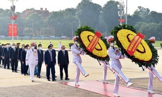Lãnh đạo Đảng, Nhà nước viếng Chủ tịch Hồ Chí Minh, tưởng nhớ các anh hùng liệt sĩ