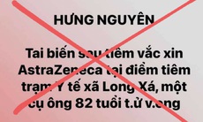 Cụ ông 82 tuổi tử vong không phải do tiêm vaccine COVID-19