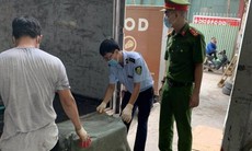 Lợi dụng giấy phép 'luồng xanh', chở 7 tấn nầm lợn không nguồn gốc về Hà Nội bán kiếm lời