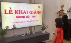 Lễ khai giảng qua truyền hình, đặc biệt và khó quên