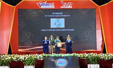 Công ty Dược phẩm TV. Pharm đón nhận  Cup vinh danh "Top 10 Công ty Dược Việt Nam uy tín năm 2021"