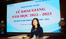 Quyền Bộ trưởng Bộ Y tế nhắn gửi tân sinh viên Đại học Y Hà Nội: "Học thật giỏi và ước mơ thật nhiều"