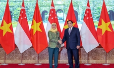 Tổng thống Singapore và Thủ tướng Phạm Minh Chính nhất trí khuyến khích phát triển các KCN VSIP