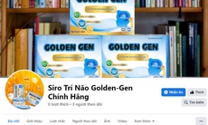 Cảnh báo thực phẩm bảo vệ sức khỏe GOLDEN GEN vi phạm quy định về quảng cáo