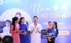 "Ước mơ cho con"– Cơ hội "vàng" điều trị u máu, bớt máu miễn phí cho bệnh nhi nghèo