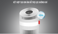 Máy lọc không khí hỗ trợ bảo vệ hệ hô hấp của trẻ