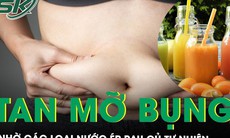 5 loại nước ép rau củ tốt cho người béo bụng