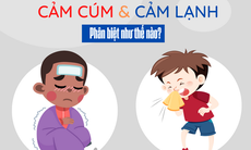 Phân biệt các triệu chứng của cảm lạnh - cảm cúm ở trẻ