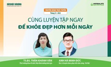 Truyền hình trực tuyến: Cùng luyện tập ngay để khỏe đẹp hơn mỗi ngày