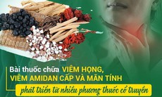 Bài thuốc chữa viêm họng, viêm amidan bằng Đông y kết hợp uống và ngậm