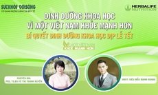 Bí quyết dinh dưỡng khoa học mùa lễ, Tết