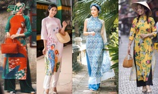 Áo dài Tết - Hơi thở văn hóa trong trang phục truyền thống