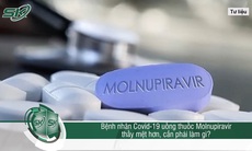 Choáng váng sau khi uống Molnupiravir, F0 cần làm gì?