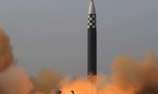 Triều Tiên vừa phóng thử tên lửa đạn đạo loại mới