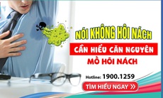 Muốn nách không mùi hôi - phải hiểu ngay mồ hôi vùng nách