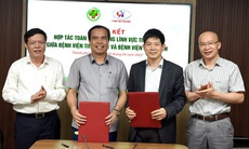 Bệnh viện ĐK TPVinh và  Bệnh viện Tim Hà Nội ký kết hợp tác toàn diện